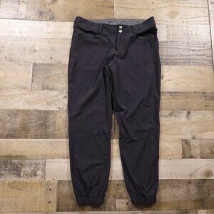 Alpine Design nylon‎ joggers women's 10 black